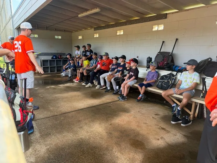 Summer Baseball Skills Camp Draws More Than Two Dozen Athletes