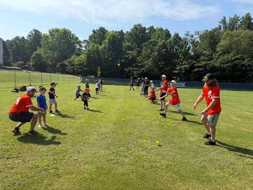 Summer Baseball Skills Camp Draws More Than Two Dozen Athletes