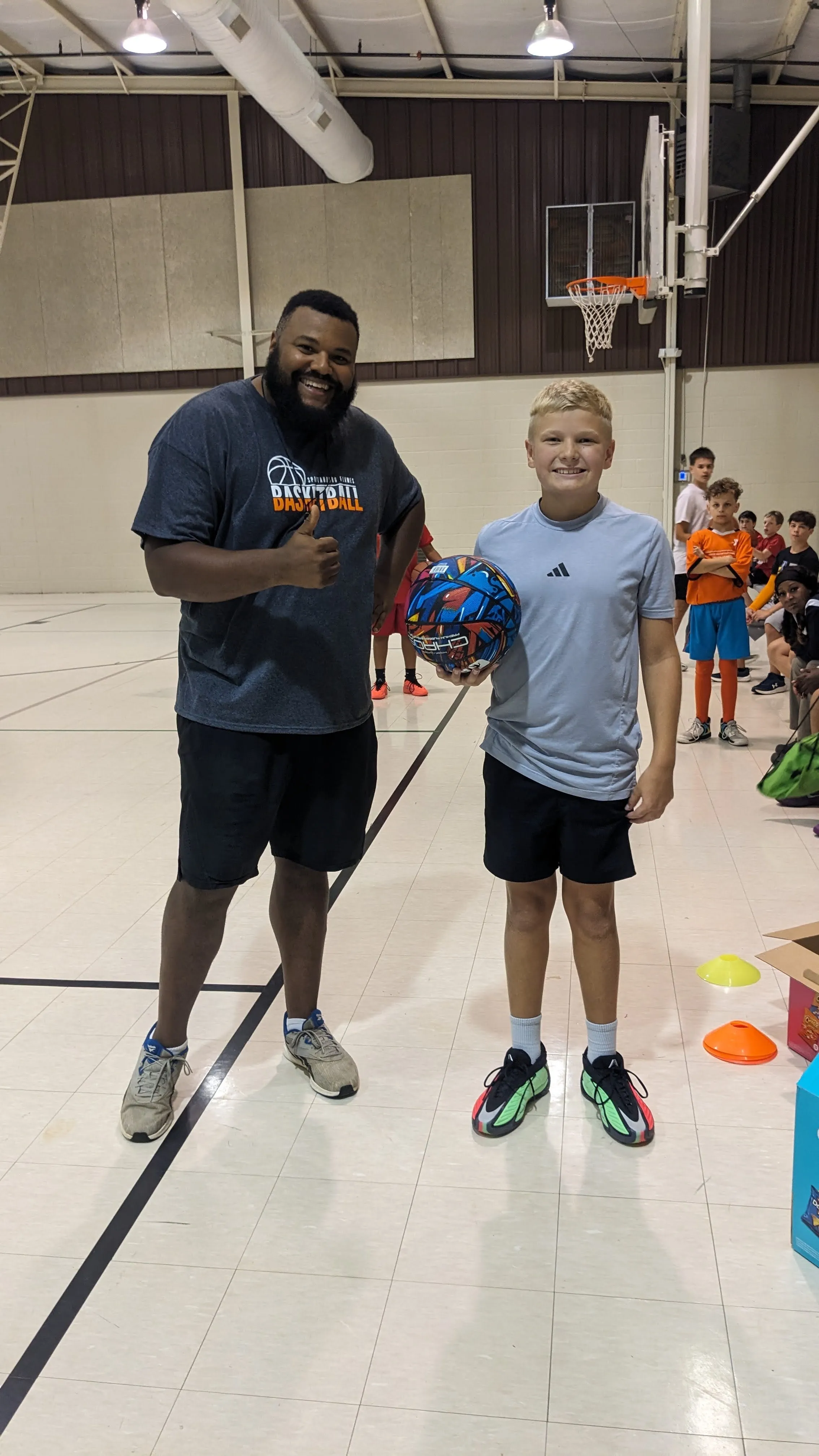 Middle School Basketball Camp Brings Out More Than 30 Athletes